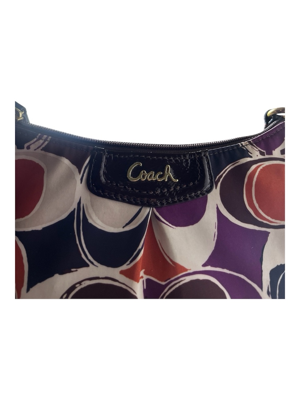 Coach Ashley Scarf Print Crossbody Bag - Picture 5 of 10